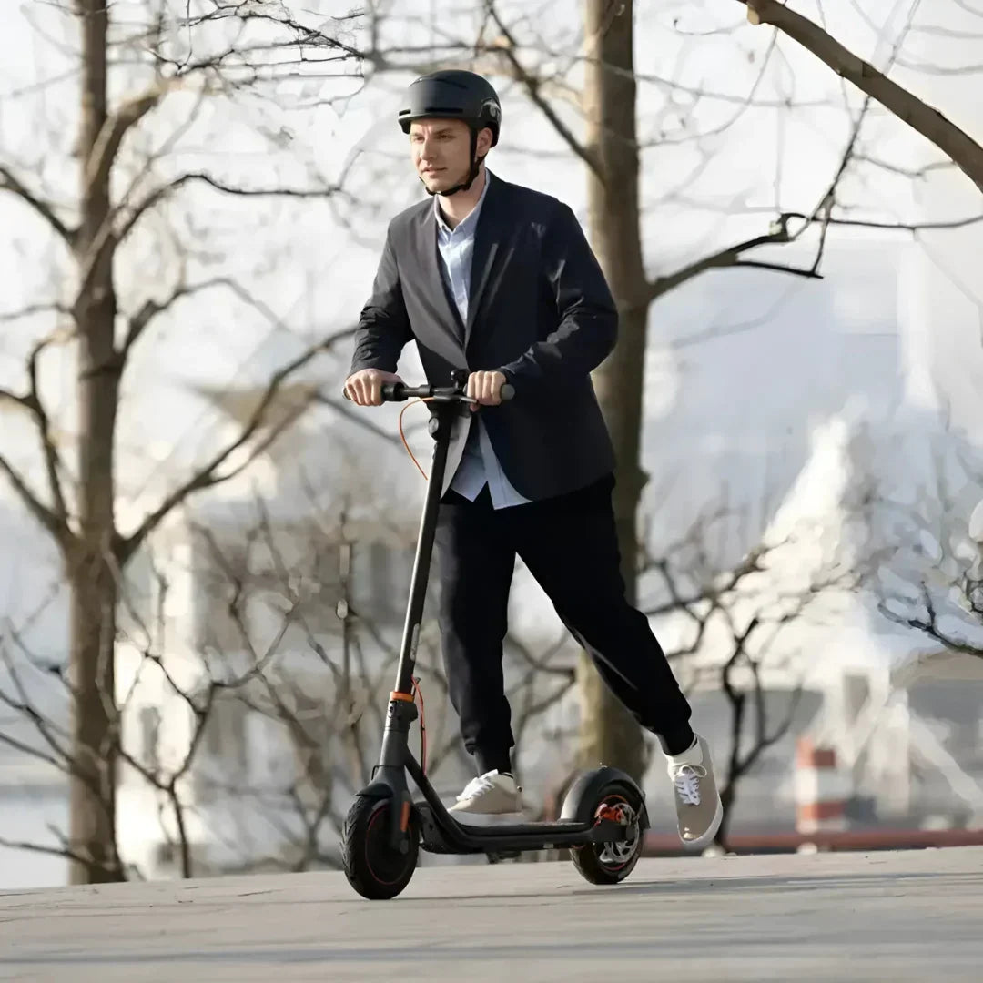 Segway - F30 Scooter w/ 18.6 Max Operating Range & 15.5mph Max Speed - Gray - AA.00.0010.84 - Excellent Condition