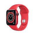 Apple Watch Series 6 GPS + Cellular, 40mm RED Aluminum Case with RED Sport Band - M02T3LL/A