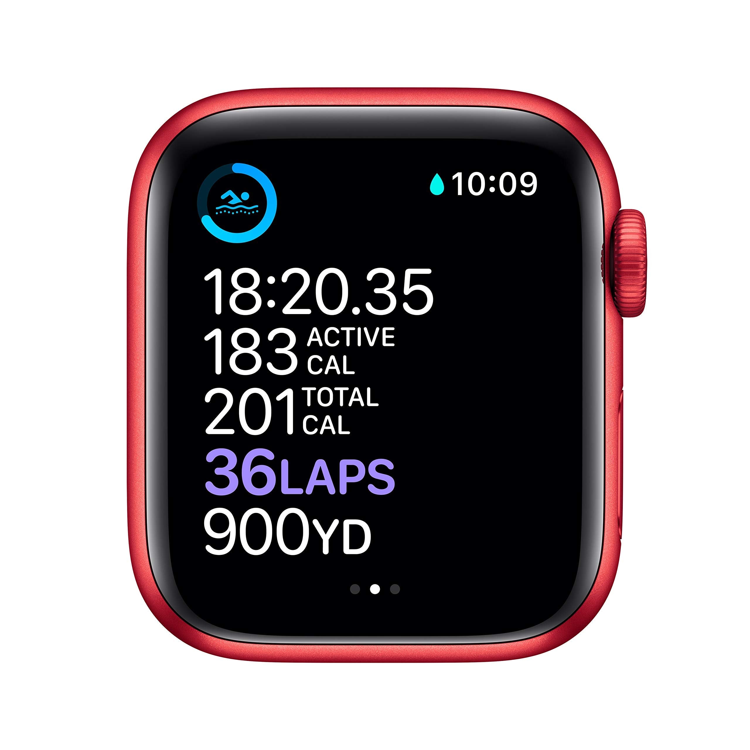 Apple Watch Series 6 GPS + Cellular, 40mm RED Aluminum Case with RED Sport Band - M02T3LL/A
