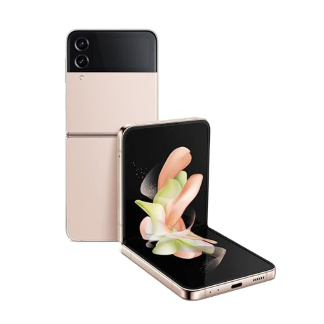 Unlocked SAMSUNG Galaxy Z Flip 4 Factory 128GB Pink Gold - SM-F721UZDAXAA