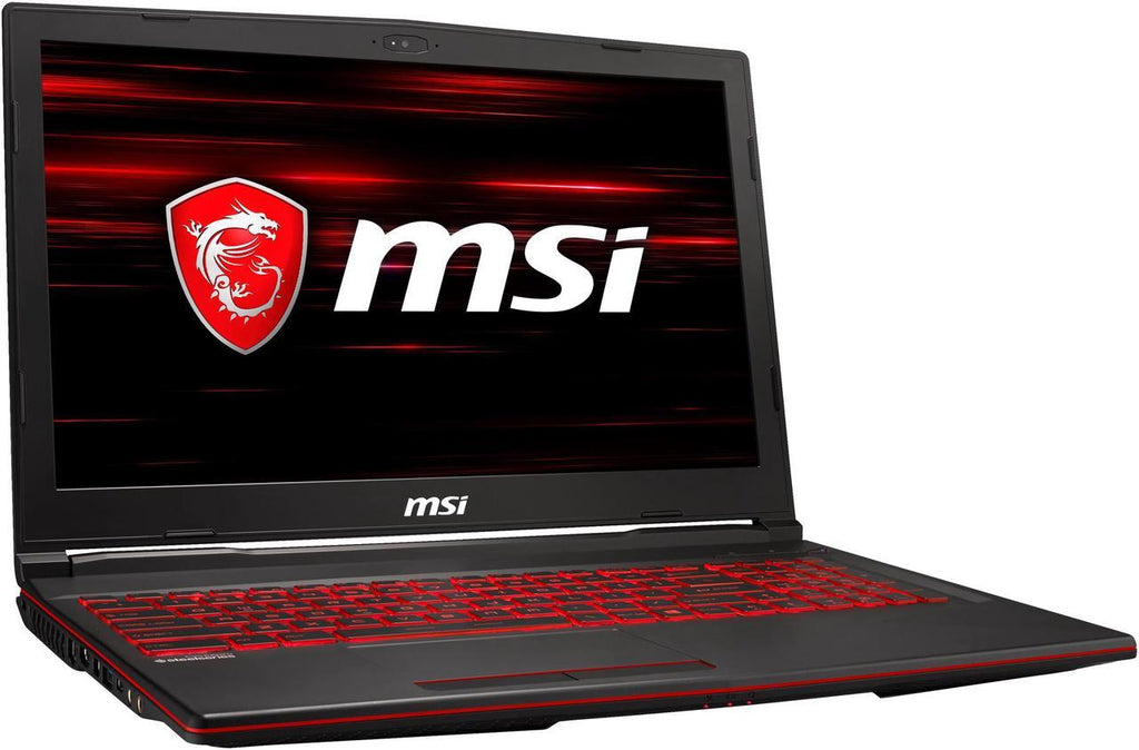 MSI GL63 8RE-629US ? 15.6" FHD ? Intel Core i7-8750H ? 16GB RAM ? NVIDIA GeForce GTX 1060 ? 128GB SSD + 1TB HDD ? Black ? GL63629