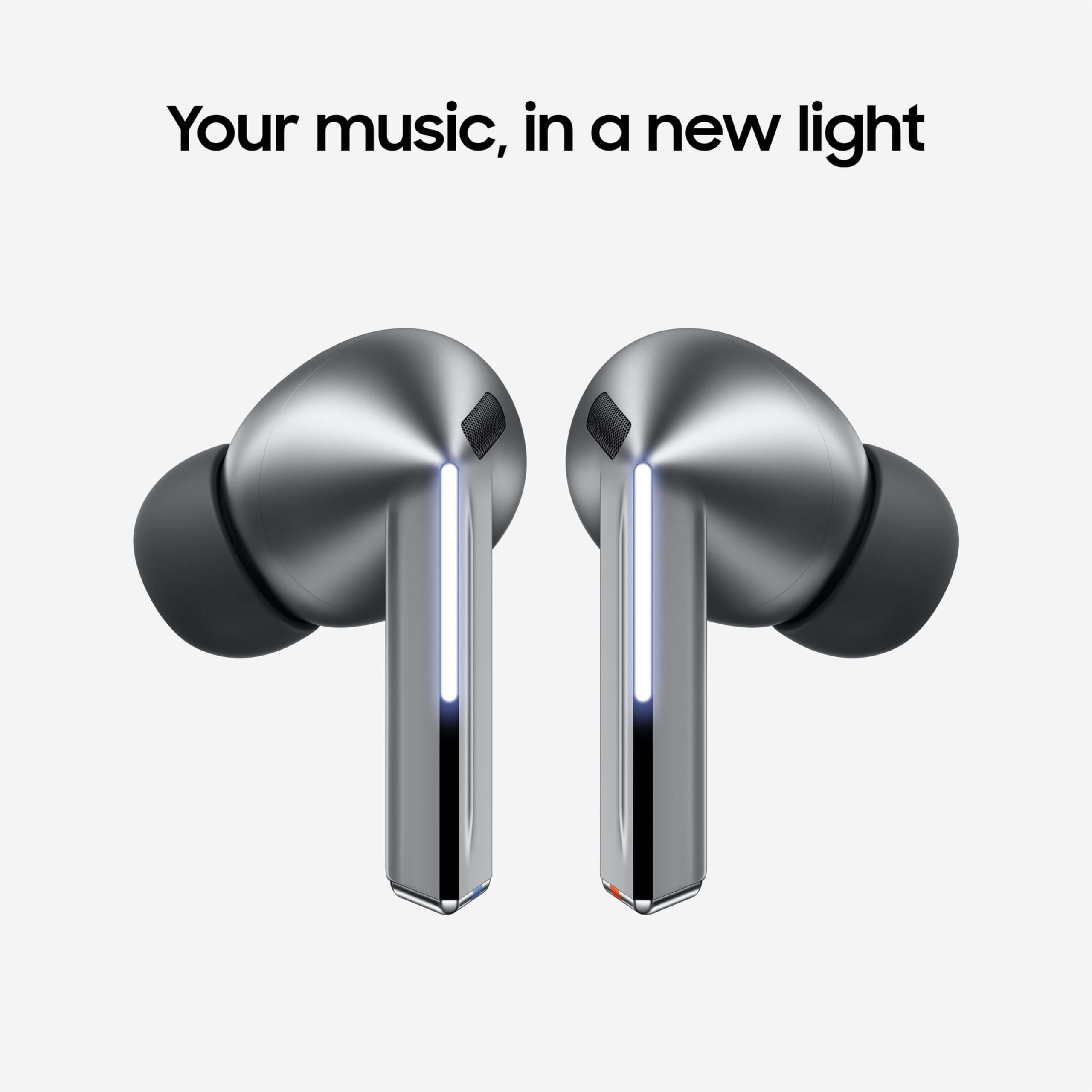 Samsung Galaxy Buds3 Pro ? True Wireless Earbuds with Active Noise Cancellation ? Silver ? SM-R630NZAAXAR