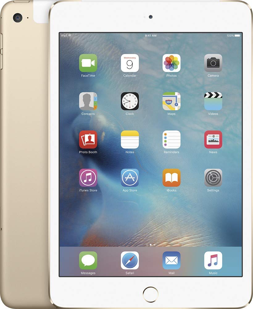 Apple iPad Mini (4th Generation, 2015) ? 7.9" Wi-Fi ? 64GB ? Gold ? MK9J2LL/A