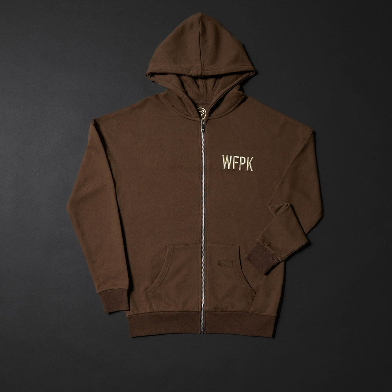 Mocha Brown Zip Up Hoodie (SALE)