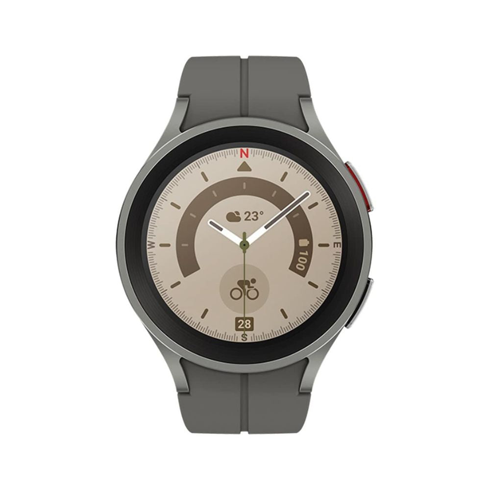 Samsung Galaxy Watch5 Pro Titanium Smartwatch 45mm LTE - Gray - SM-R925UZTAXAA