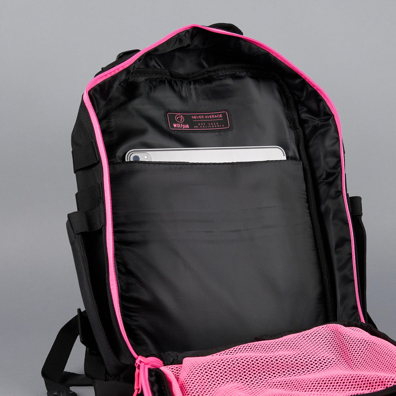 25L Black Neon Pink Meal Prep Management