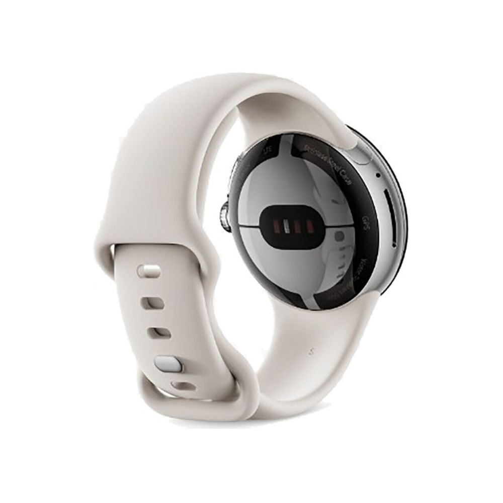 Verizon Google Pixel Watch 41MM Silver Case Chalk Active Band - GA03312-US