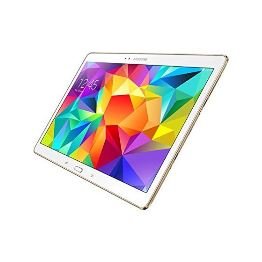 Verizon - Samsung Galaxy Tab S 10.5 Wi-Fi + 4G LTE - 16GB - Dazzling White - SM-T807VZWAVZW