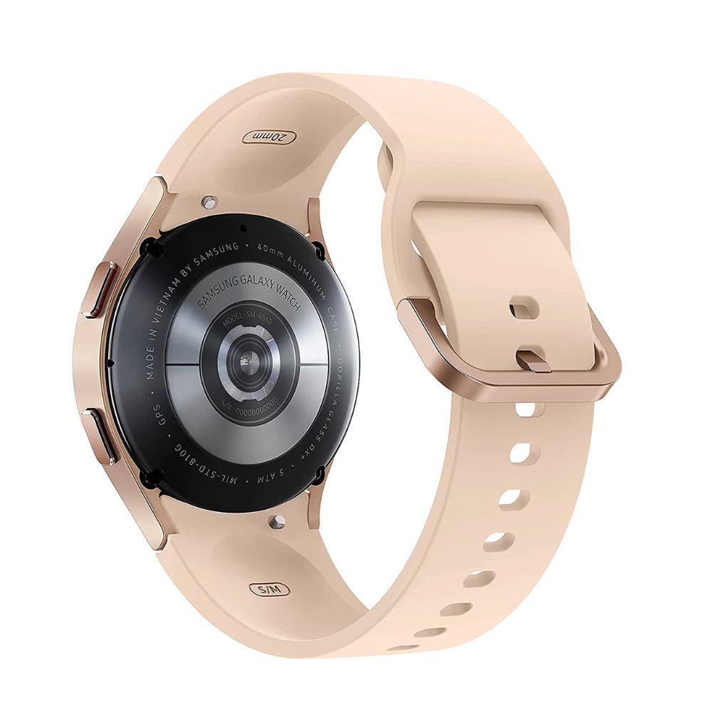 Samsung Galaxy Watch4 Aluminum Smartwatch 40mm BT - Gold - SM-R860NZDAXAA
