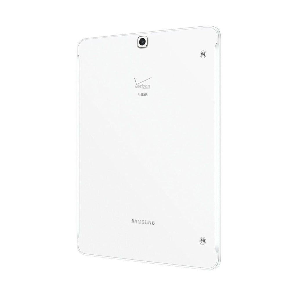 Verizon - Samsung Galaxy Tab S2 SM-T818V White 32GB Wi-Fi + SM-T818VZWAVZW