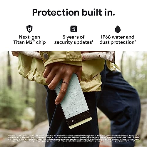 Google Pixel 6-5G Android Phone - Unlocked Smartphone with Wide and Ultra Wide Lens - 128 GB - Sorta Seafoam