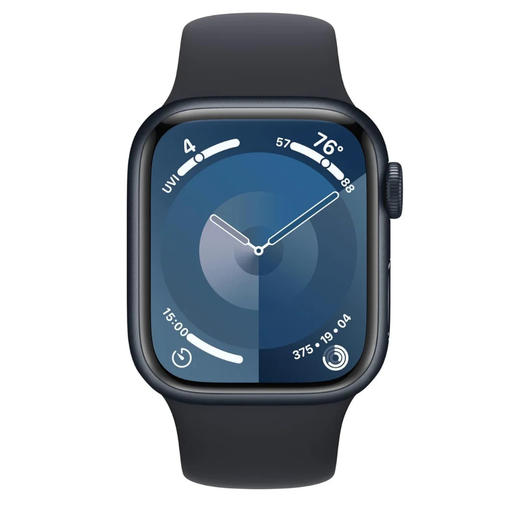 Apple Watch Series 9 [GPS, 41mm] - Midnight, Fitness Tracker, Blood Oxygen & ECG, Always-On Display - MR8X3LL/A