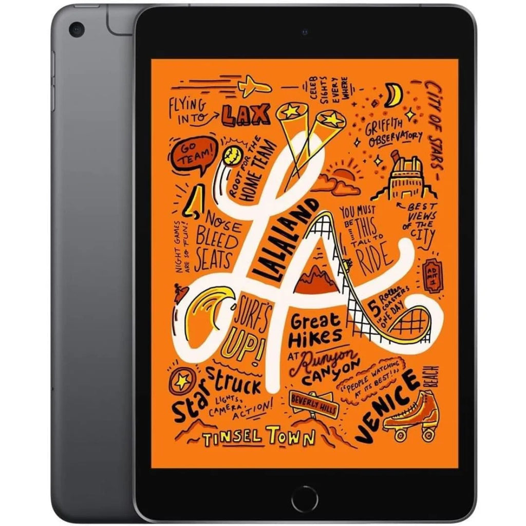 Apple iPad Mini (5th Generation, 2019) ? 7.9" Wi-Fi + Cellular ? 256GB ? Space Gray ? MUXM2LL/A