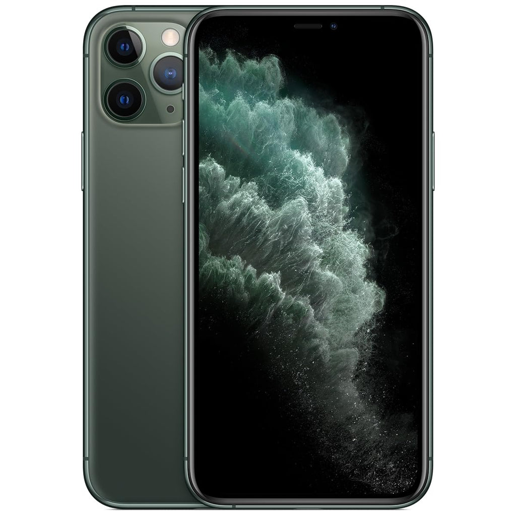 Unlocked - Apple iPhone 11 Pro Max, US Version, 512GB, Midnight Green - MWHC2LL/A