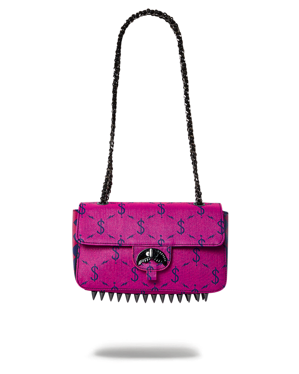 $NAPDRAGON GOLD CHAIN SHARK HANDBAG