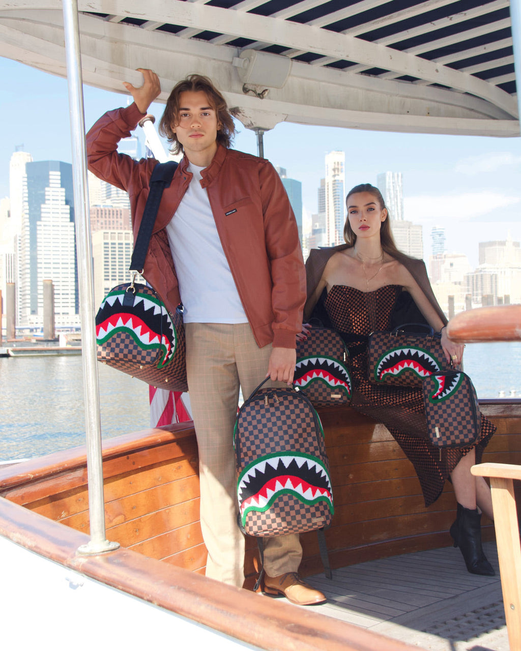 ROMEO AIR ITALIA SHARK SAVAGE BACKPACK