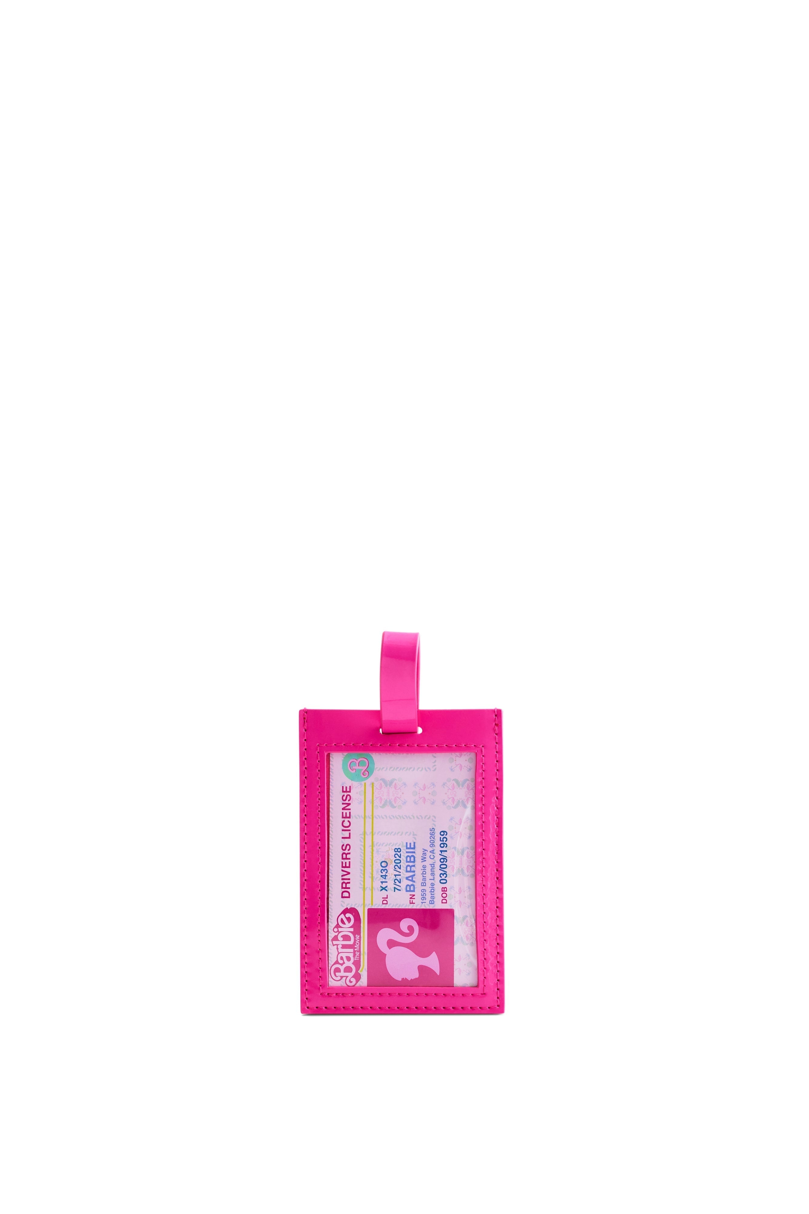 The Passport & Luggage Tag Set in Barbie? Pink