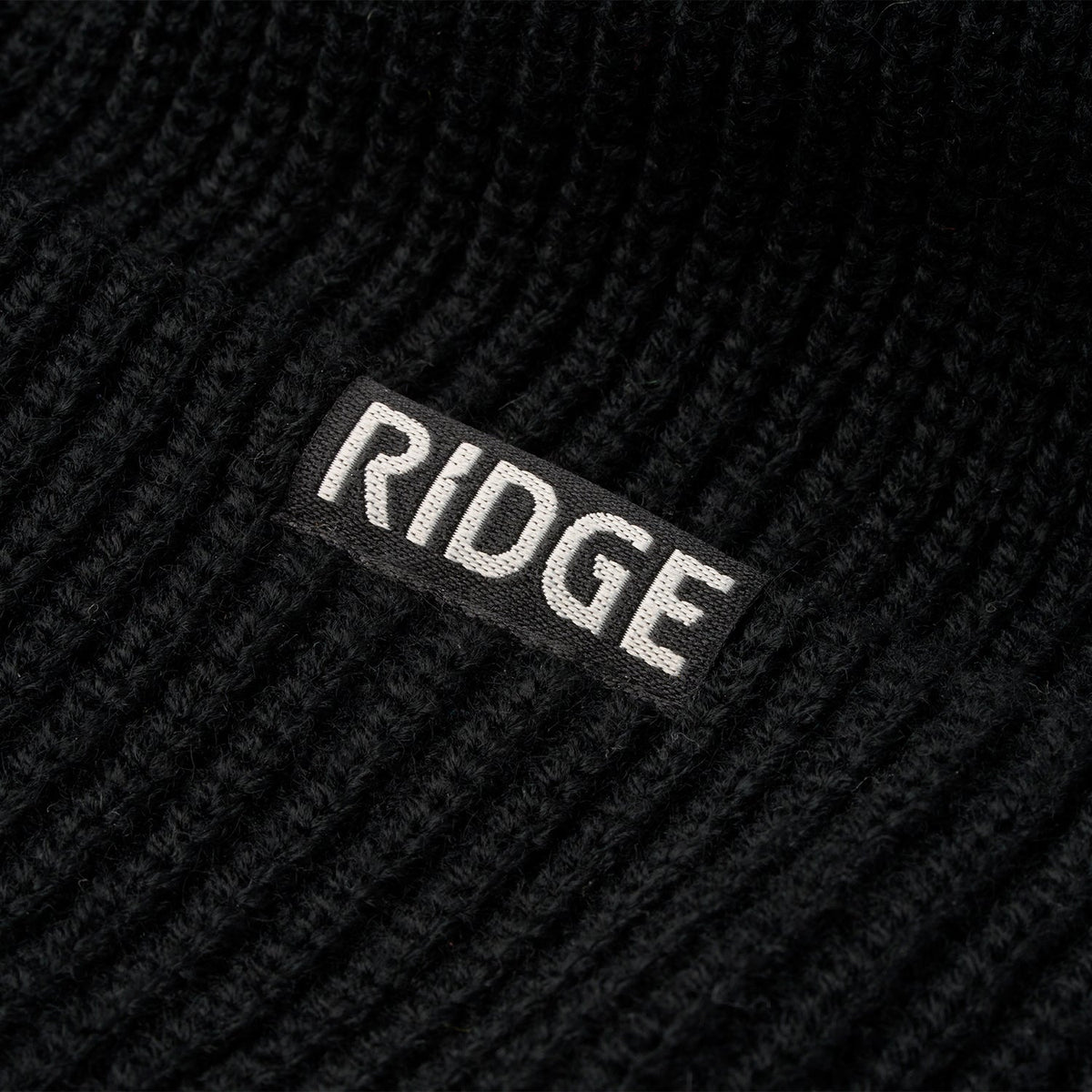 Ridge Classic Cuffed Beanie - Royal Black