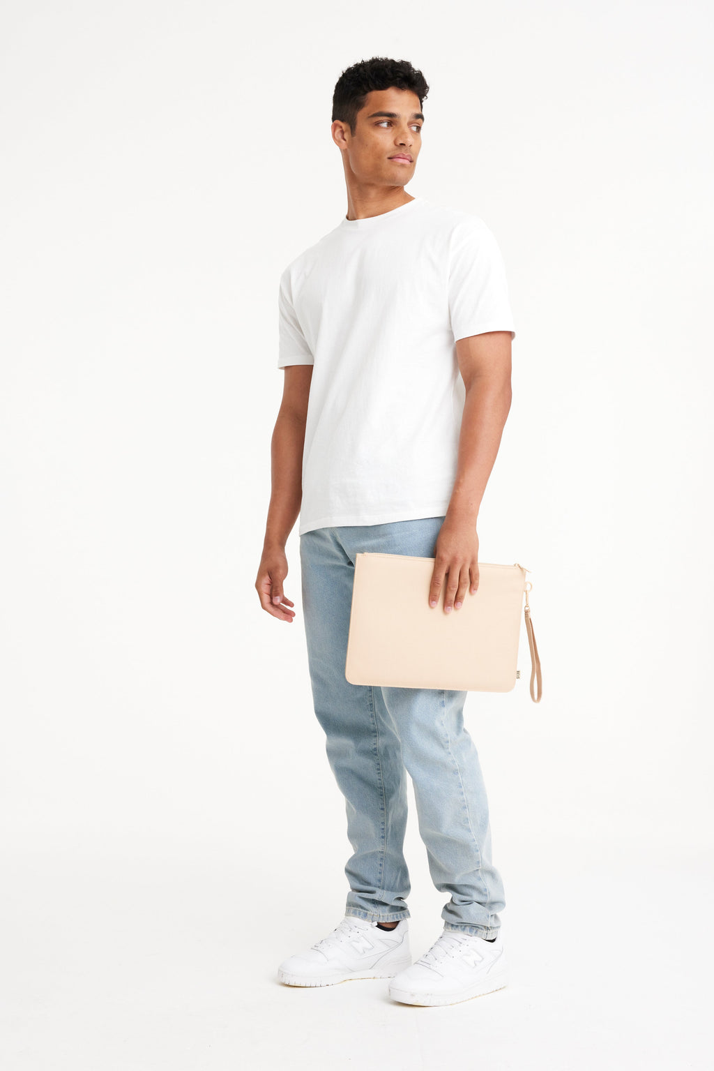 The B�ISics Laptop Pouch in Beige