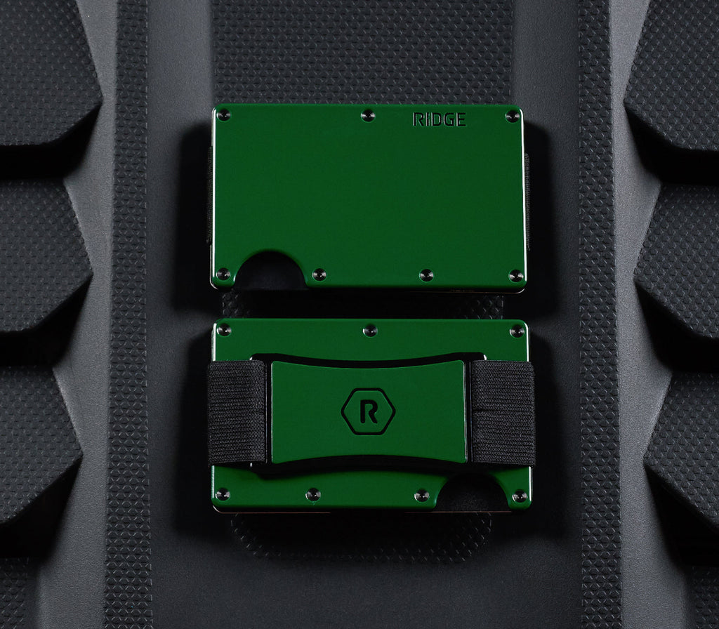 Ridge Wallet - British Racing Green