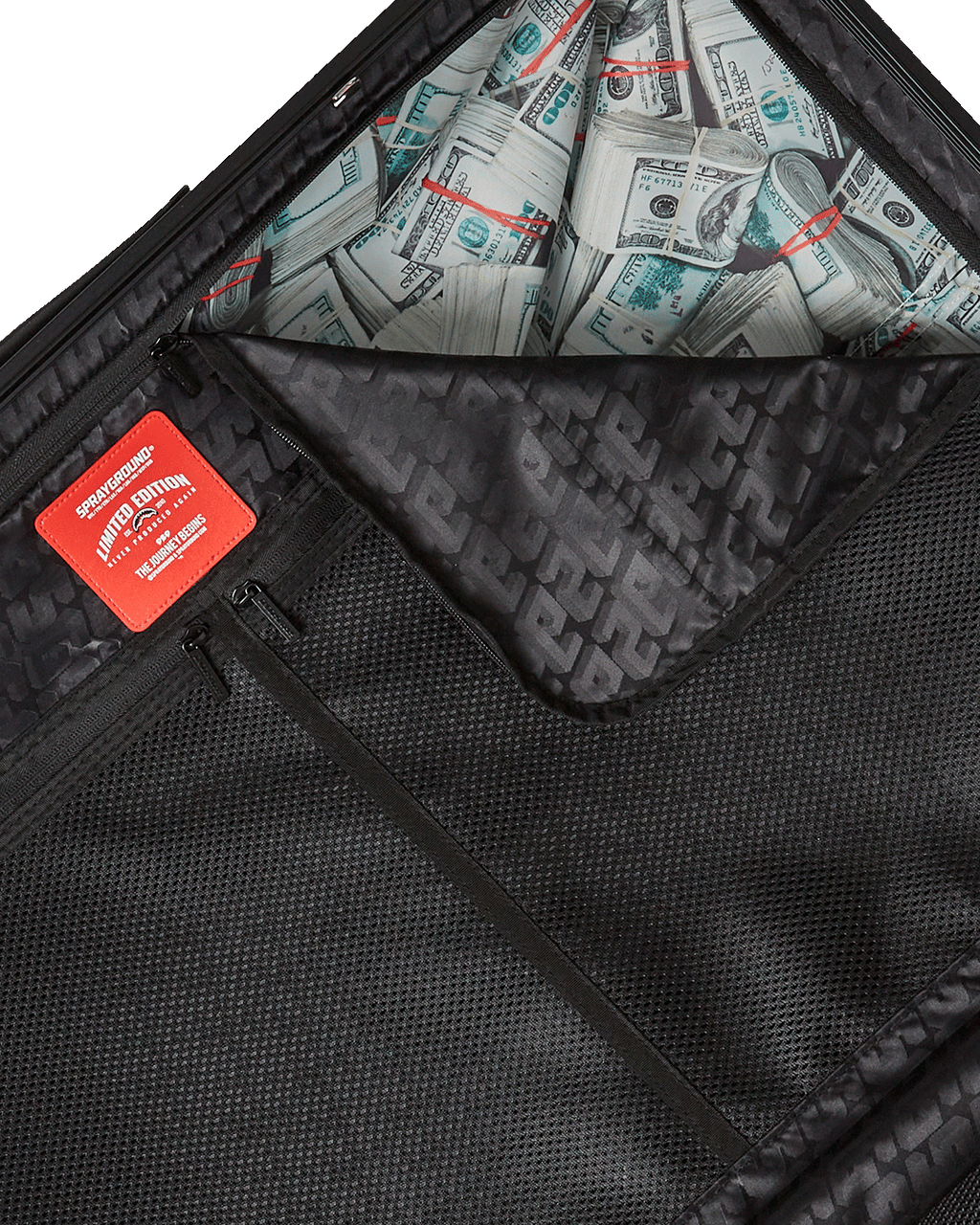 NIGHTSHARKS WORLDWIDE SHARKITECTURE FULL SIZE LUGGAGE