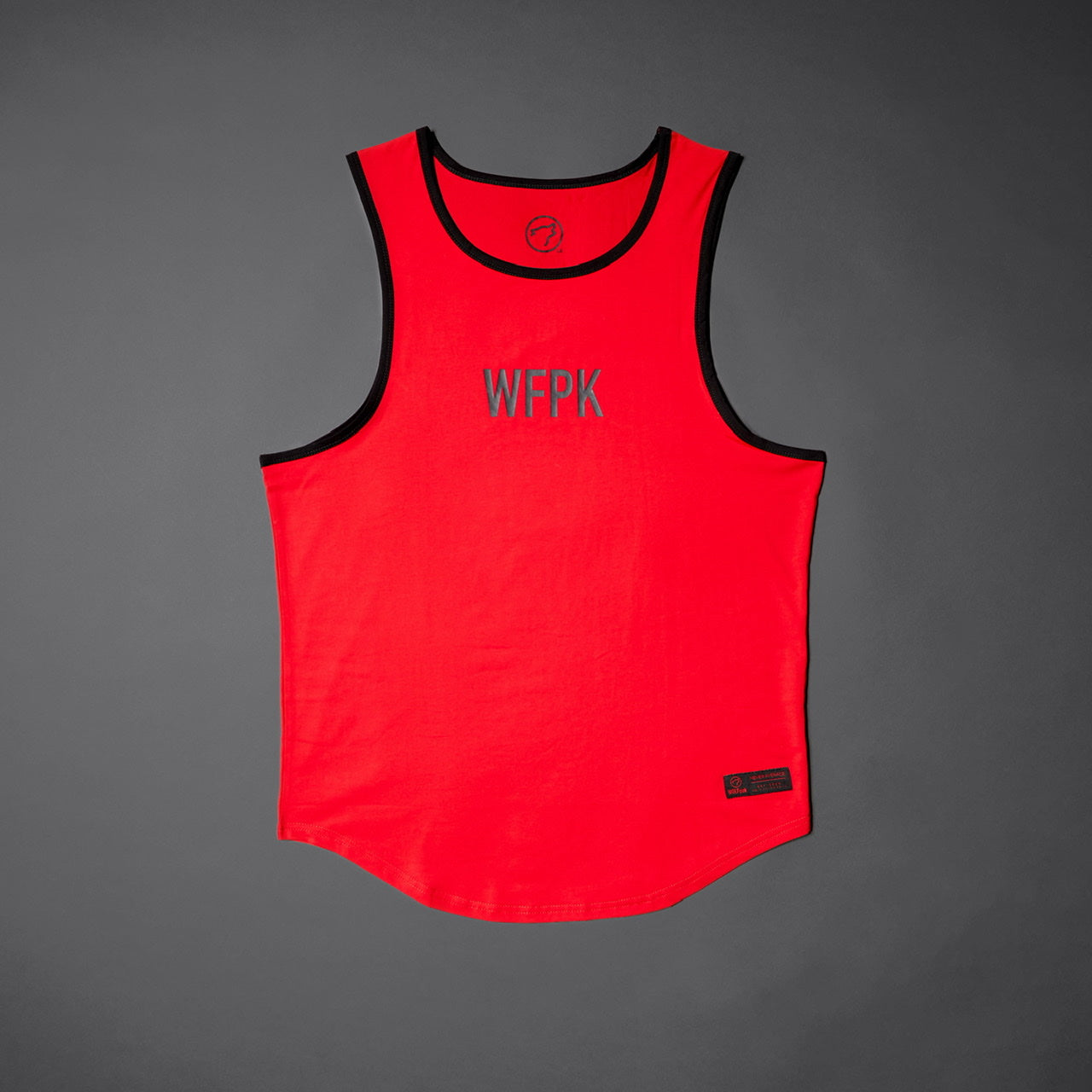 Men's Performance Tank Savage Red w/ Black Border (SALE)