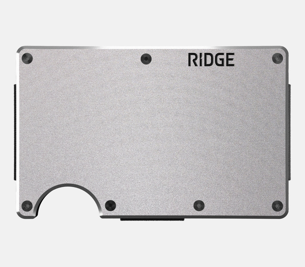 Ridge Wallet - GT Silver