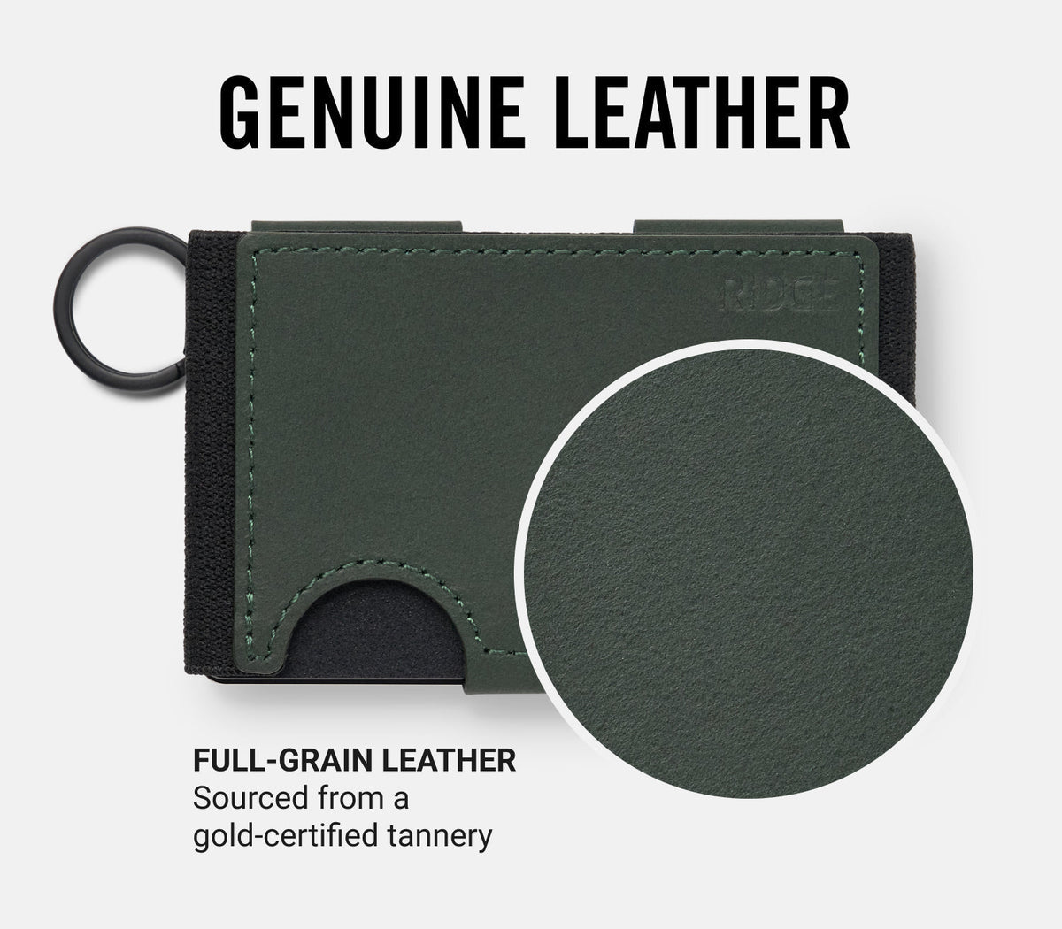 Ridge Biflex - Hunter Green Leather