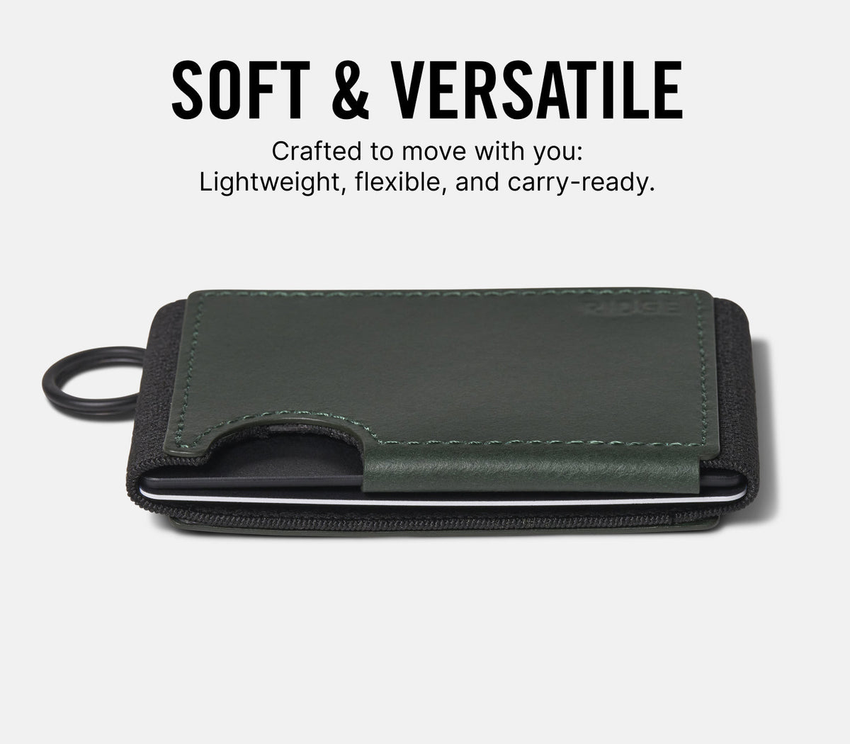 Ridge Biflex - Hunter Green Leather