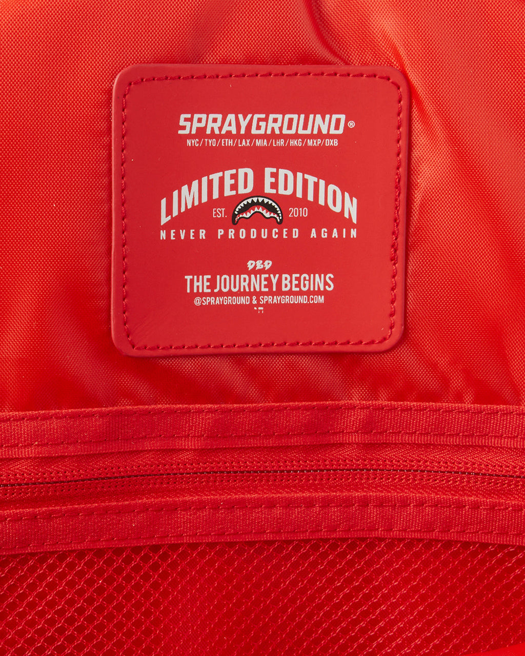 MINI WELCOME TO SHARK ISLAND BACKPACK