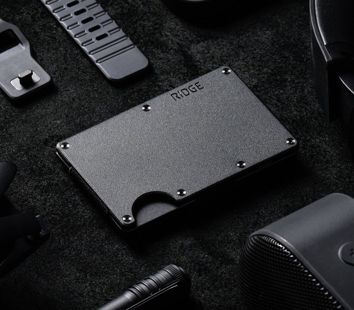 Ridge Wallet - Matte Black