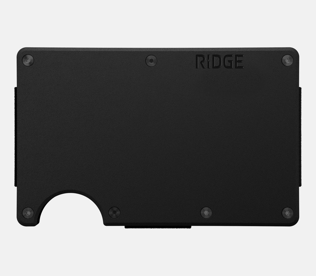 Ridge Wallet - Matte Black
