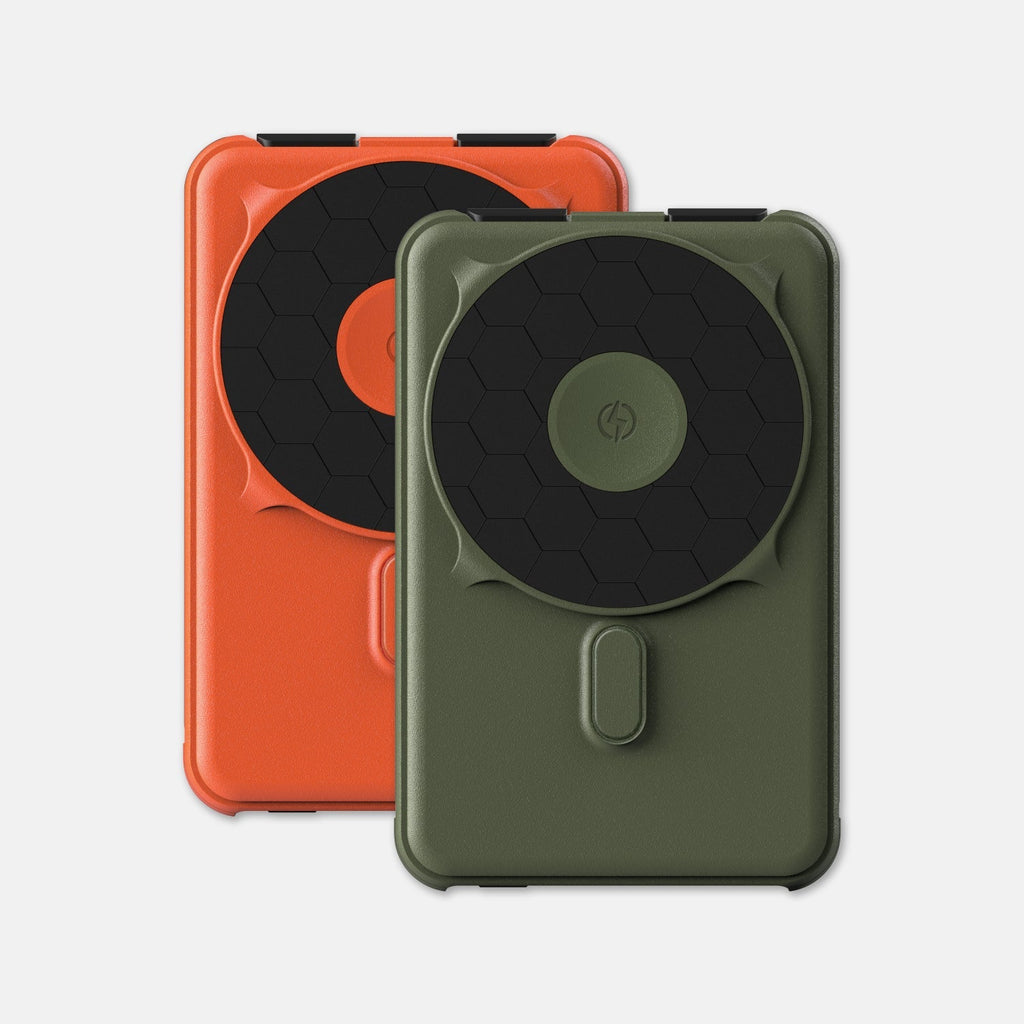 Magnetic Power Bank Bundle (2-Pack) - Basecamp Orange / Matte Olive