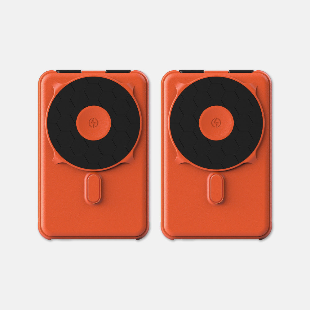 Magnetic Power Bank Bundle (2-Pack) - Basecamp Orange