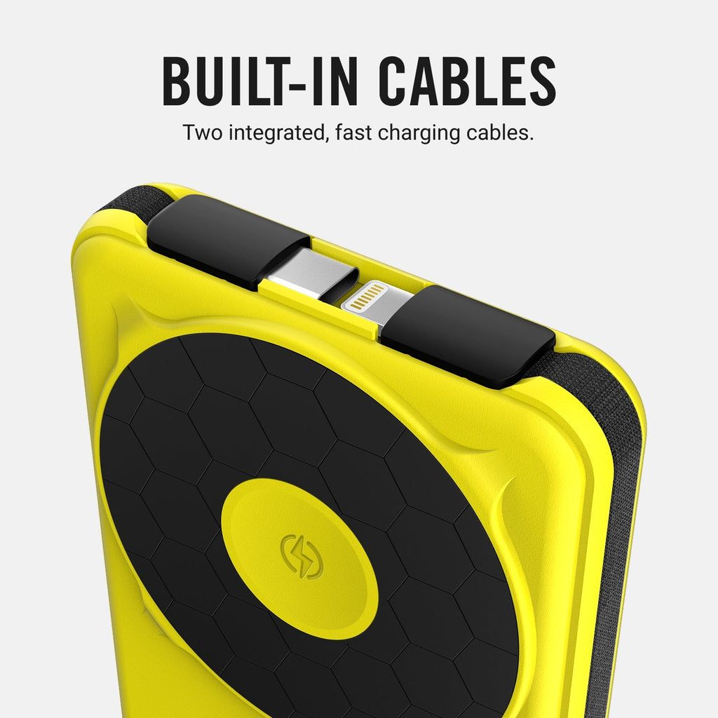 Magnetic Power Bank Bundle (2-Pack) - Hyper Lime