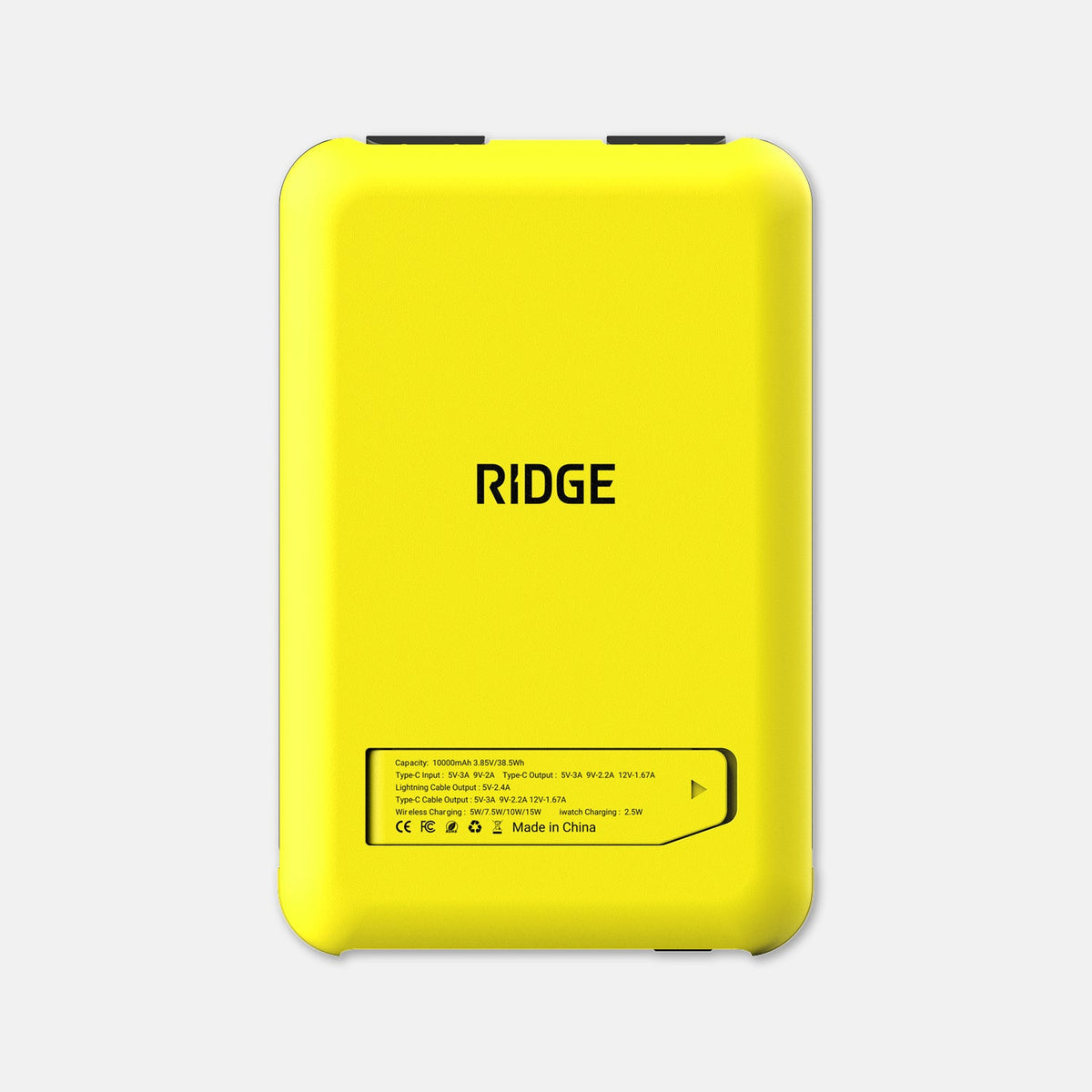Magnetic Power Bank - Hyper Lime
