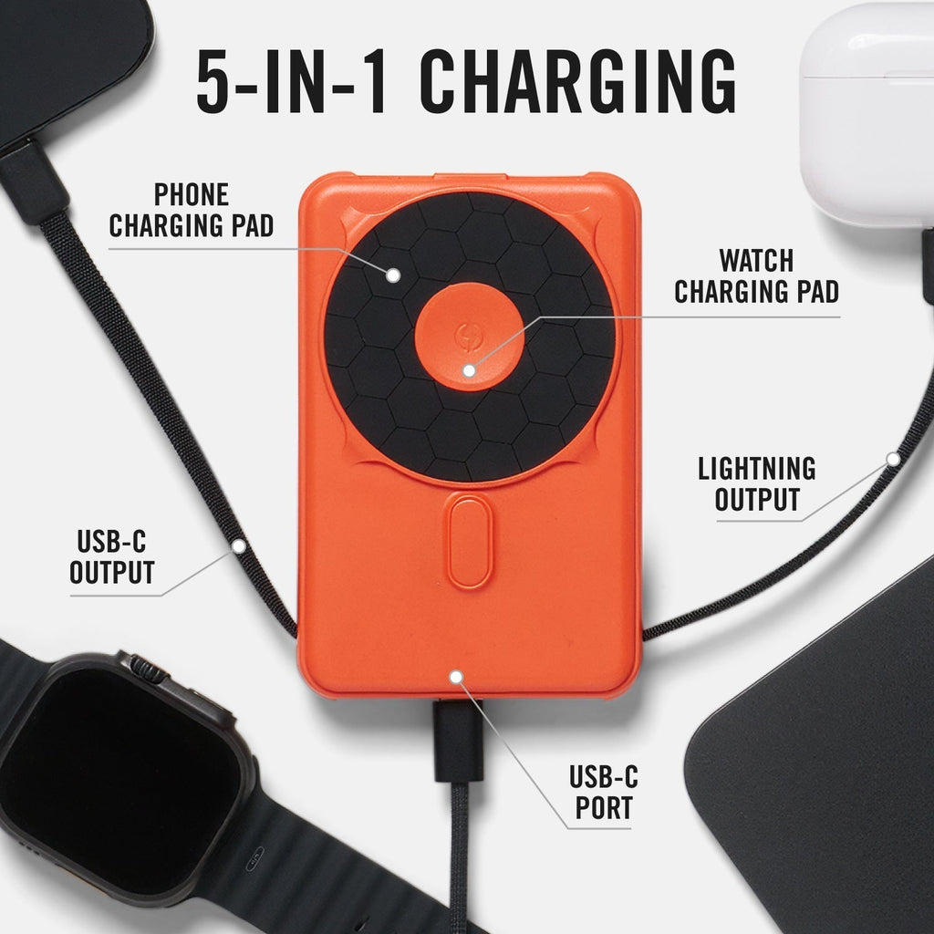Magnetic Power Bank Bundle (2-Pack) - Basecamp Orange