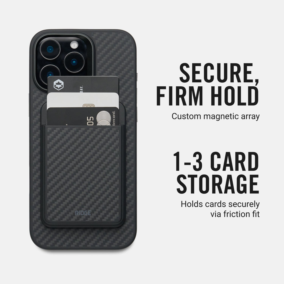 MagSafe Cardholder - Carbon Fiber 3K