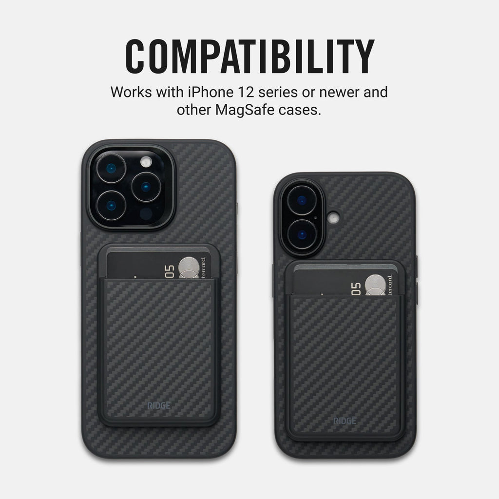 MagSafe Cardholder - Carbon Fiber 3K