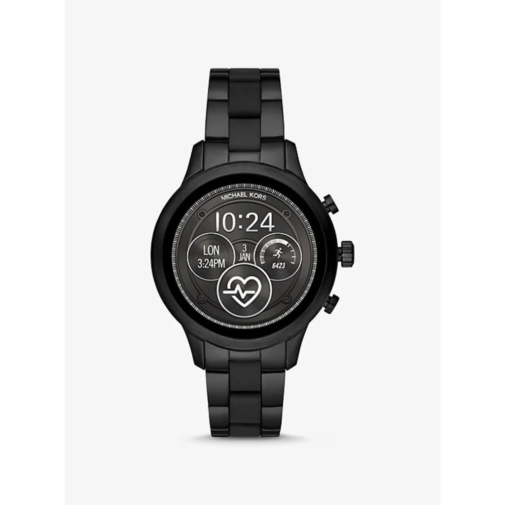 Michael Kors Gen 4 Runway 41mm Black Stainless Steel w/ Stainless Steel Band - MKT5058