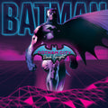 Gotham City Dark Knight Neon Batman Patch