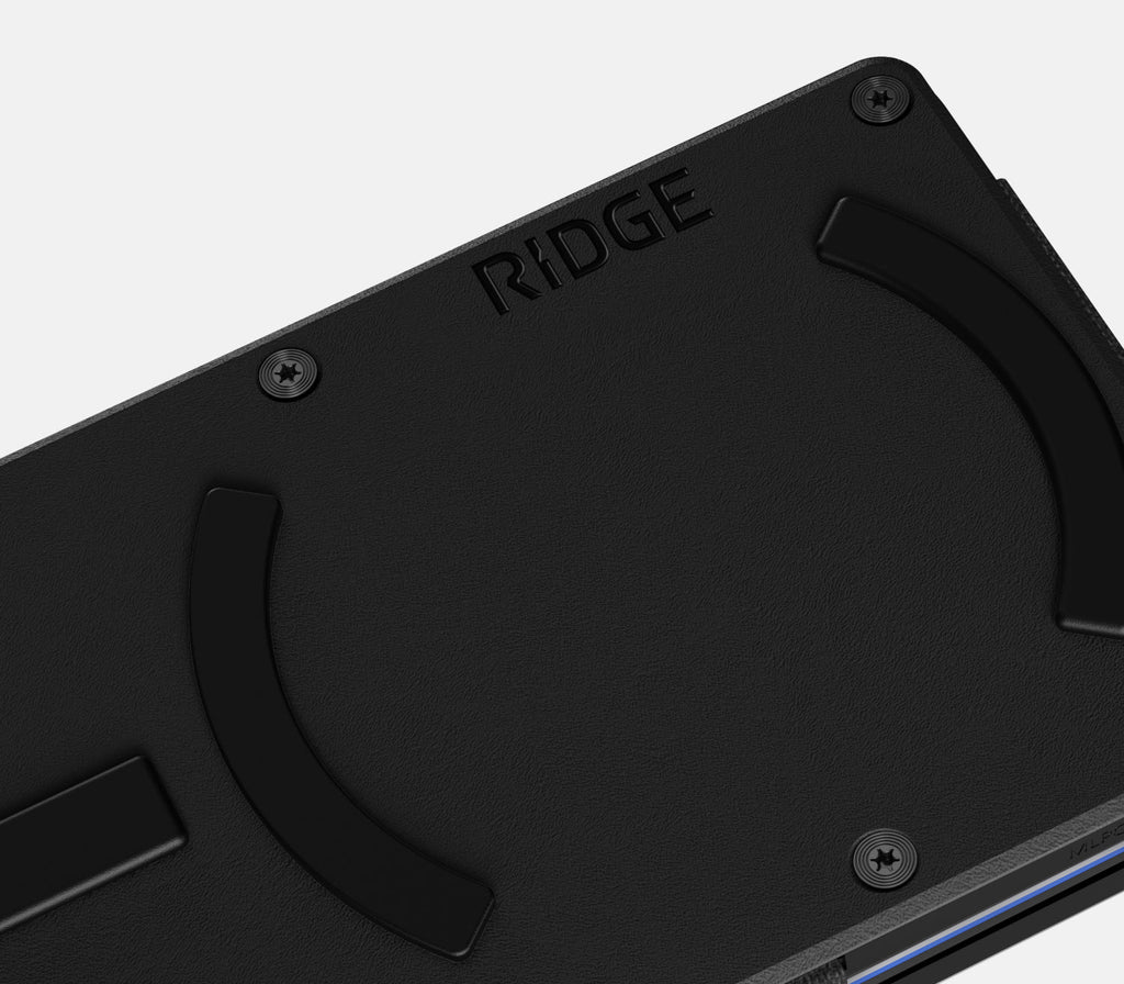 Ridge Wallet For MagSafe - Matte Black