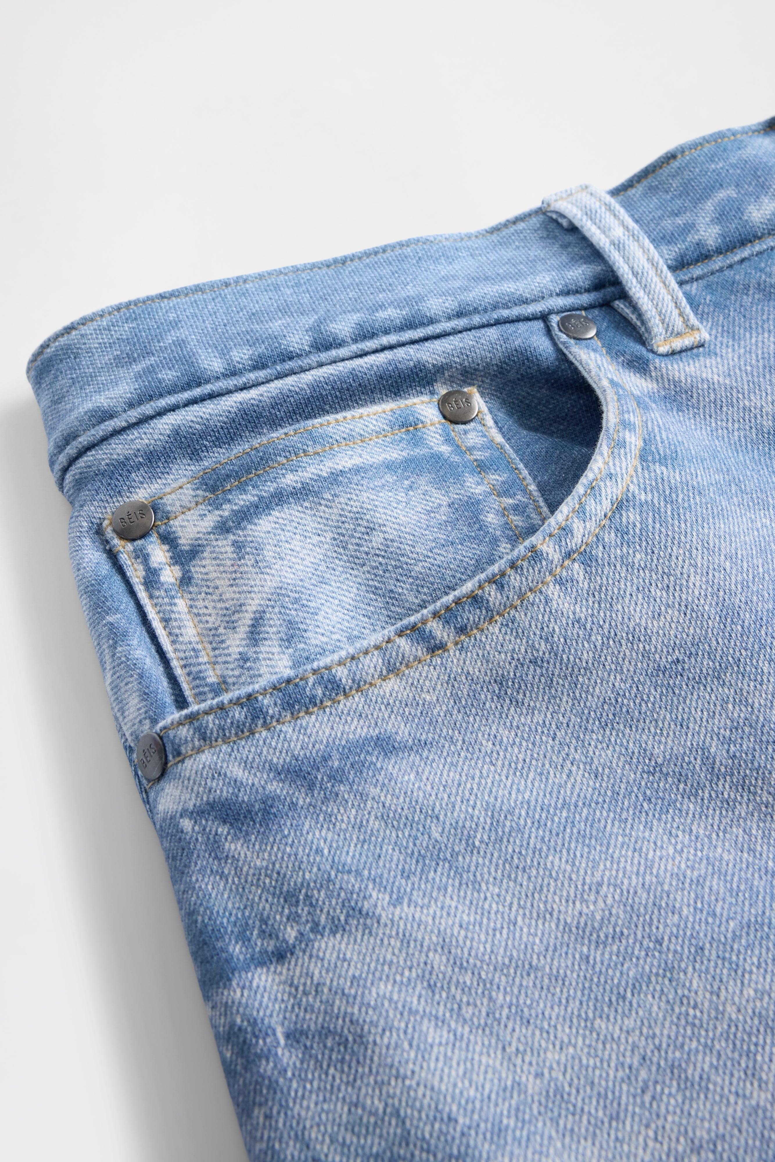 GAP X BEIS Tromp Loiel Pants in Faded Denim