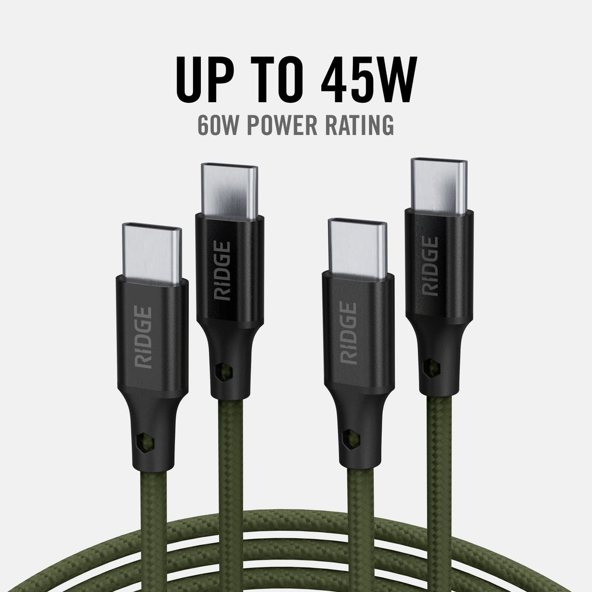 45W Power Adapter Kit - Matte Olive