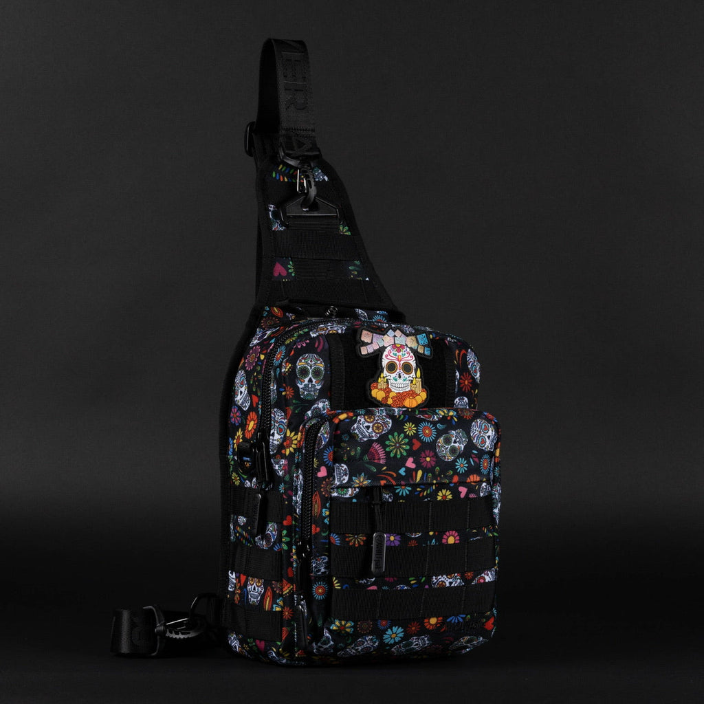 9L Tactical Sling Bag Day of the Dead