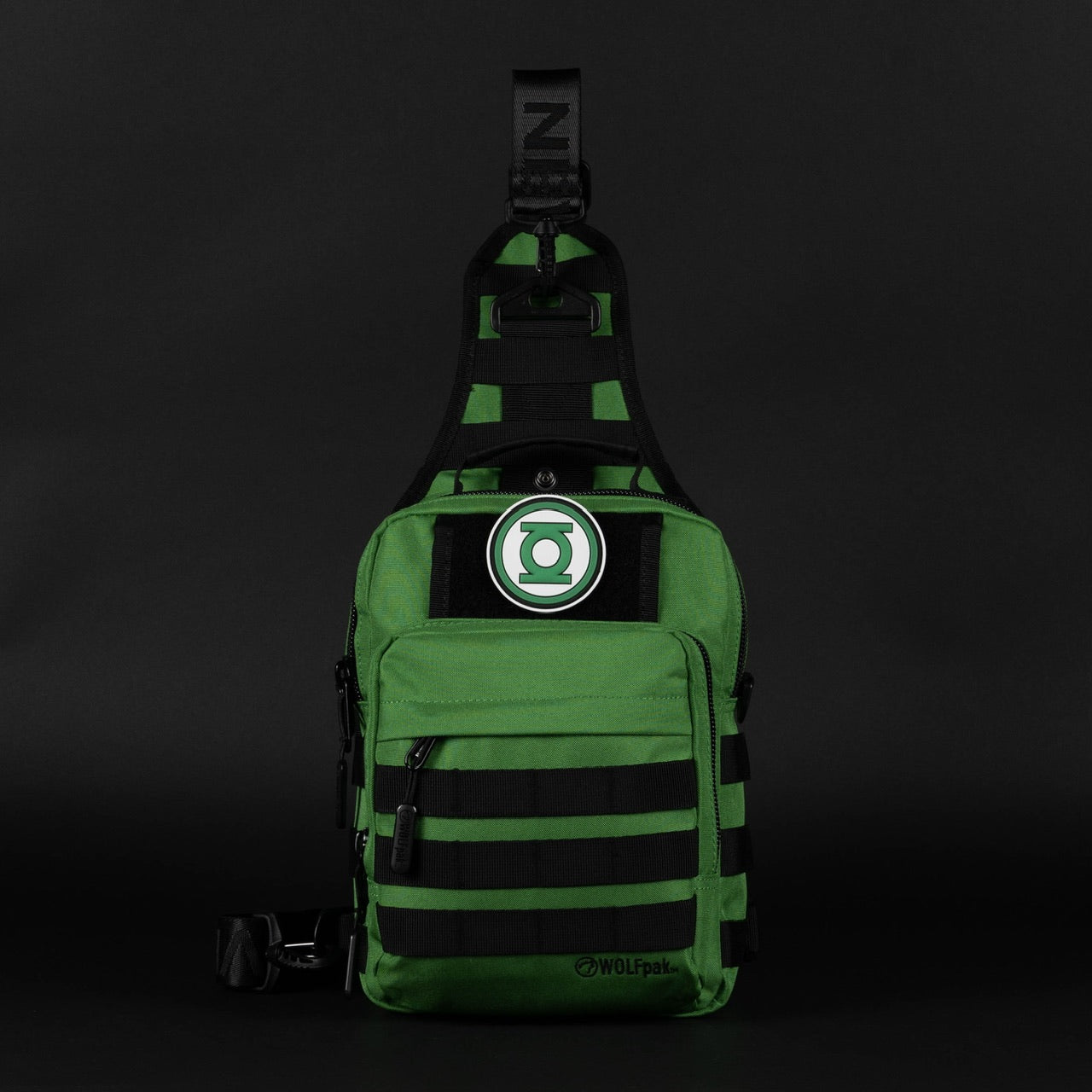 9L Tactical Sling Bag Green Lantern