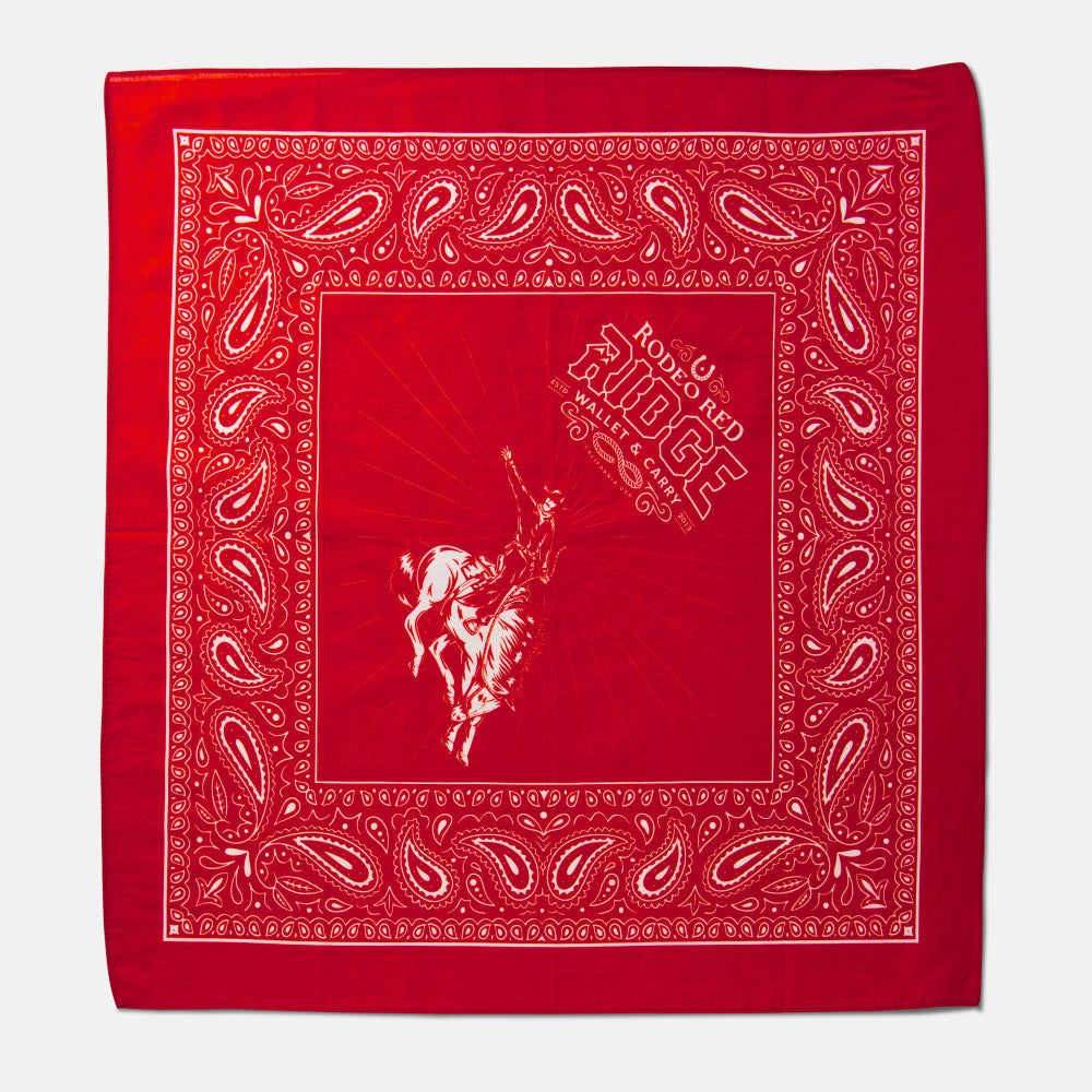 Ridge Bandana - Rodeo Red