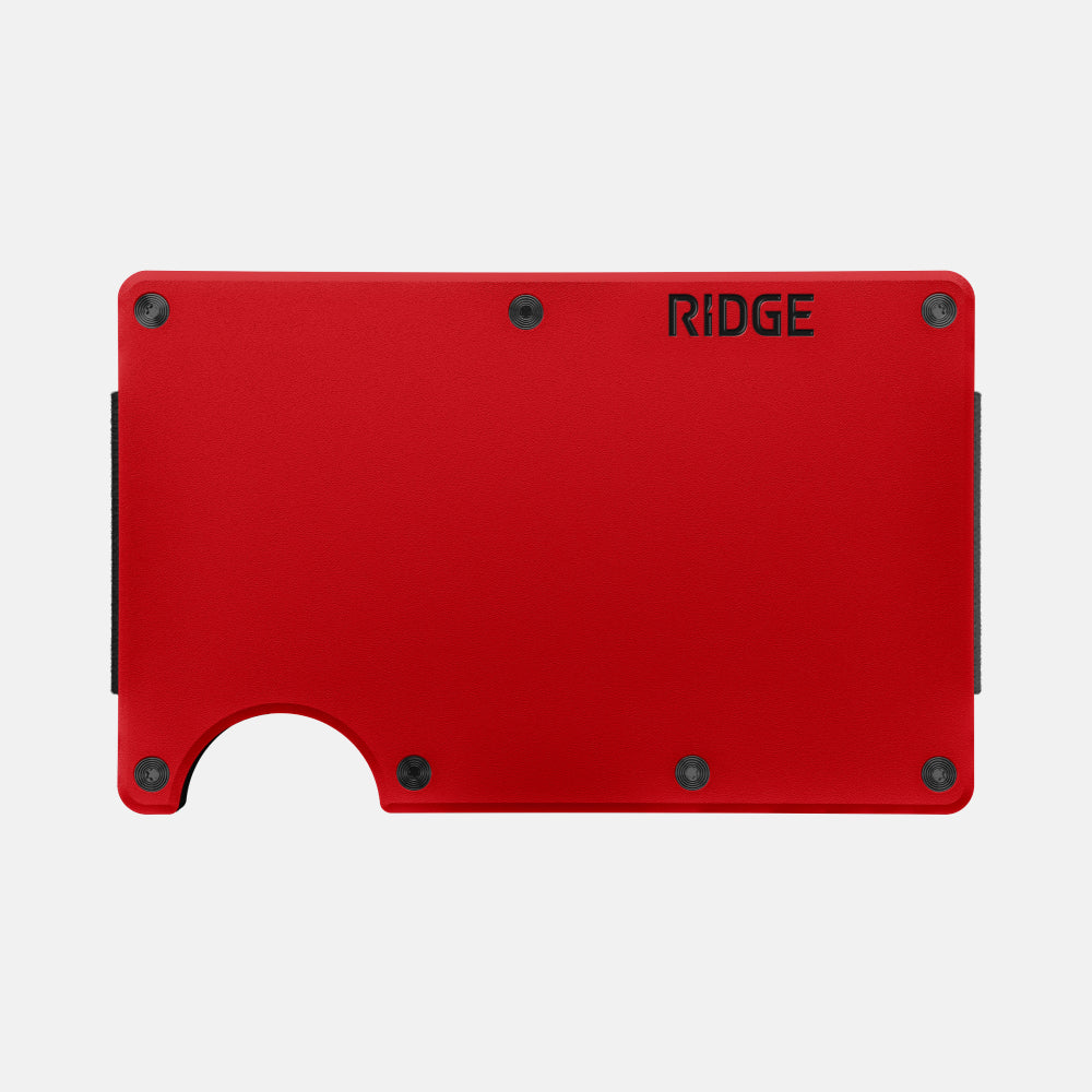 Ridge Wallet - Rodeo Red