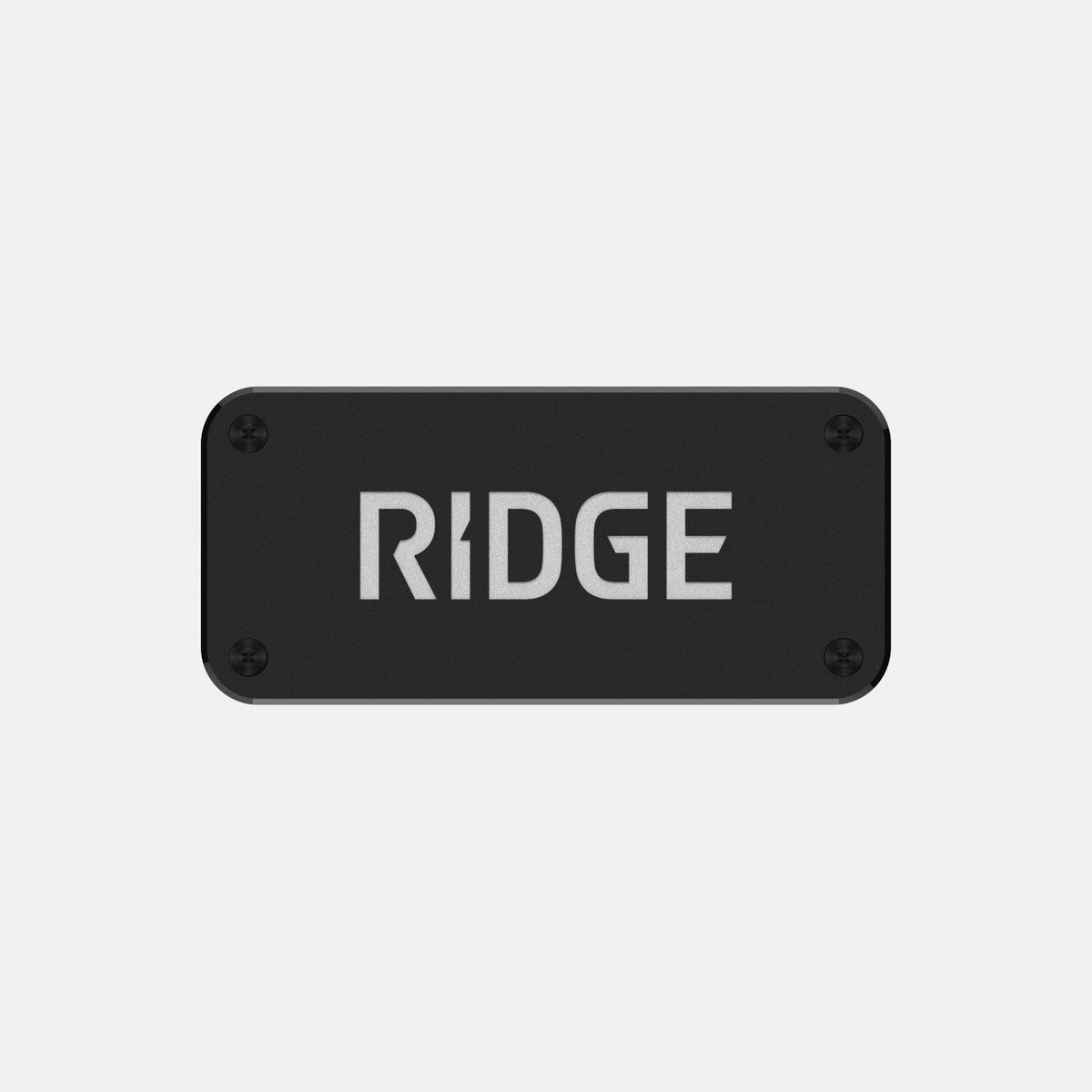 Personalized Logo Plate - Royal Black