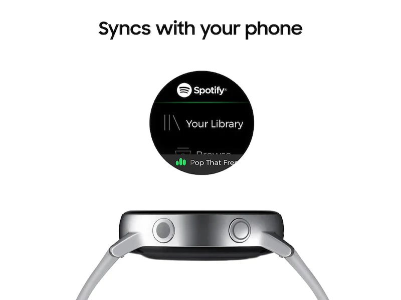 Samsung Galaxy Watch Active 40mm - Silver (SM-R500NZSAXAR)